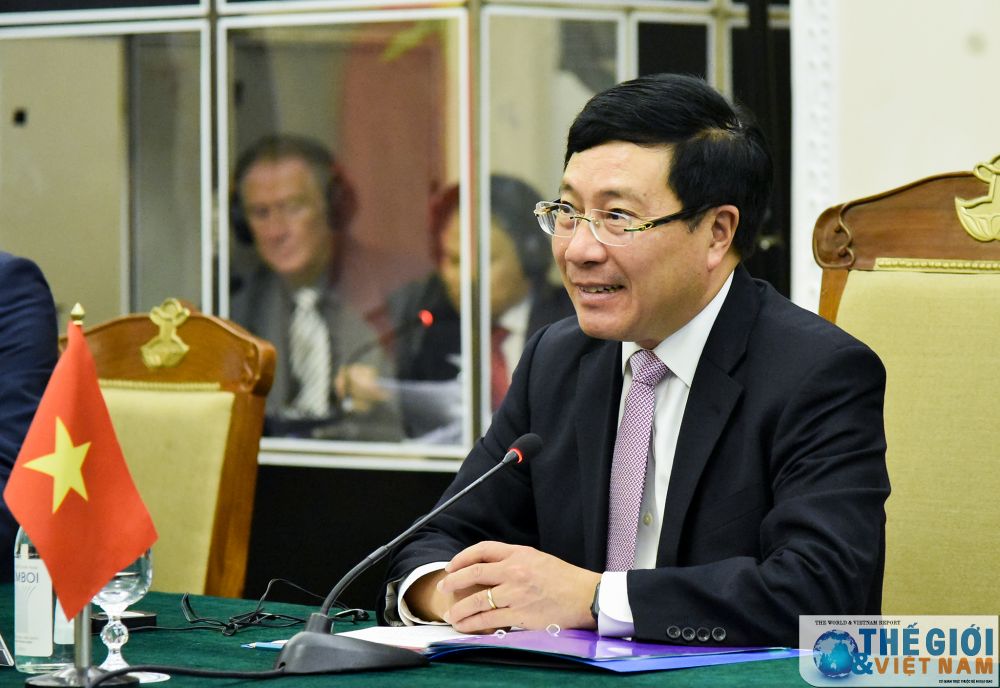 pho thu tuong pham binh minh don hoi dam voi bo truong ngoai giao va kinh te hungary szijjarto peter