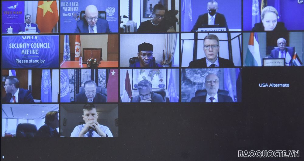 viet nam keu goi cong dong quoc te ho tro nguoi dan palestine vuot qua khung hoang