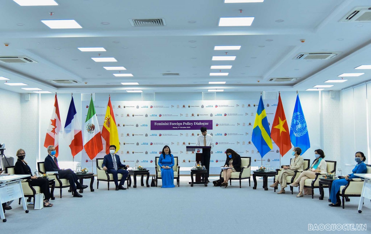 Nâng cao vai trò của Phụ nữ trong chính sách đối ngoại Học viện Ngoại giao và khuôn viên mới góp phần lan toả thông điệp về Chính sách đối ngoại nữ quyền