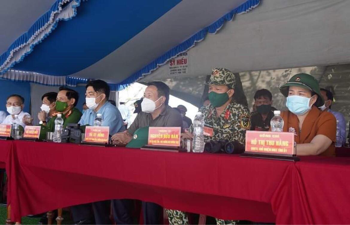 Phó Chủ tịch Thường trực UBND tỉnh, Trưởng Ban chỉ đạo cuộc diễn tập Hà Sỹ Đồng