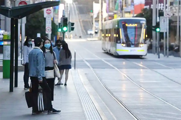 Melbourne đã trải qua nhiều ngày phong tỏa vì Covid-19. Ảnh: AAP