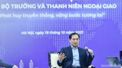 Bộ trưởng Ngoại giao Bùi Thanh Sơn đối thoại với thanh niên: “Phát huy truyền thống, vững bước tương lai”