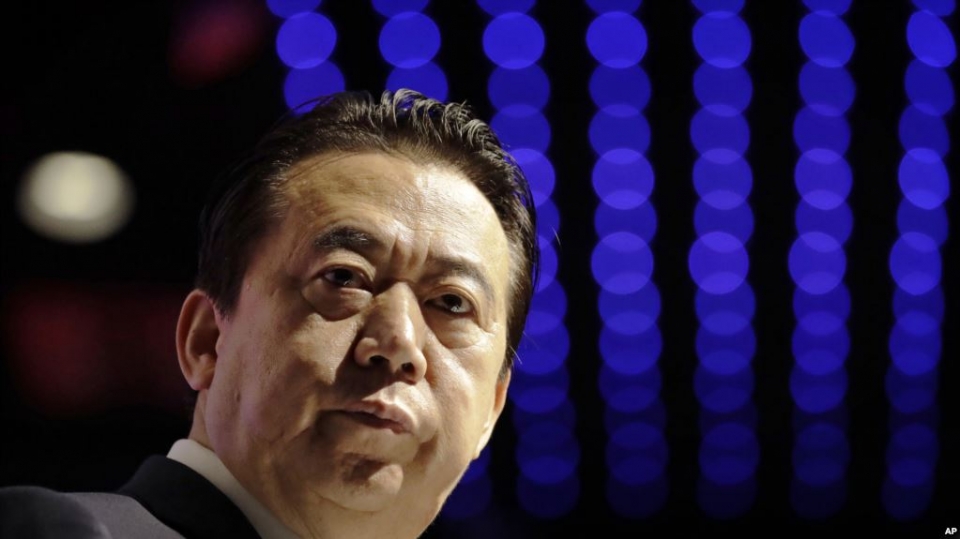 Trung Quốc khai trừ cựu Chủ tịch Interpol khỏi Ủy ban Toàn quốc Chính Hiệp trung quoc khai tru cuu chu tich interpol khoi uy ban toan quoc chinh hiep