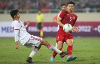 truoc tran gap thai lan doi tuyen viet nam vuon len hang 92 the gioi