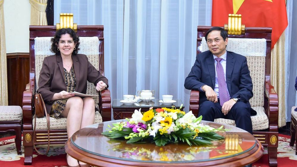 Thứ trưởng Thường trực Bùi Thanh Sơn tiếp Đại sứ Cuba