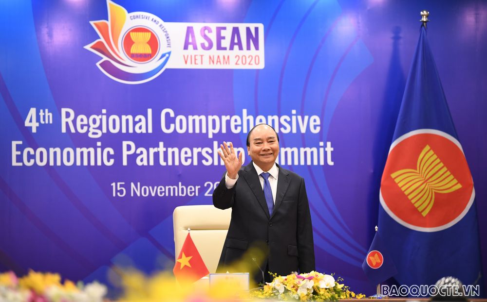 Kết thúc đàm phán RCEP là thông điệp mạnh mẽ khẳng định vai trò đi đầu của ASEAN Kết thúc đàm phán RCEP - thông điệp mạnh mẽ khẳng định vai trò đi đầu của ASEAN