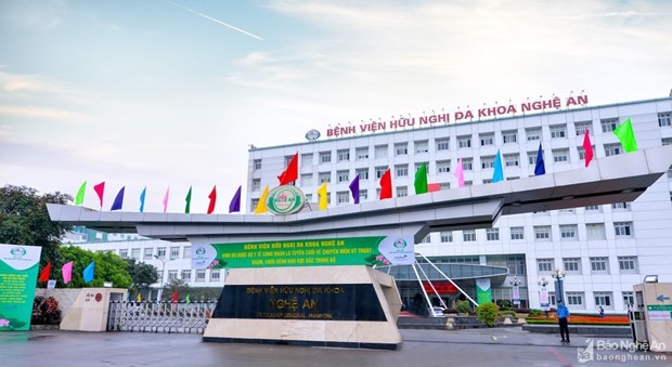 Bệnh viện Hữu nghị đa khoa Nghệ An. (Nguồn: Báo Nghệ An) Bệnh viện Hữu nghị đa khoa Nghệ An. (Nguồn: Báo Nghệ An)