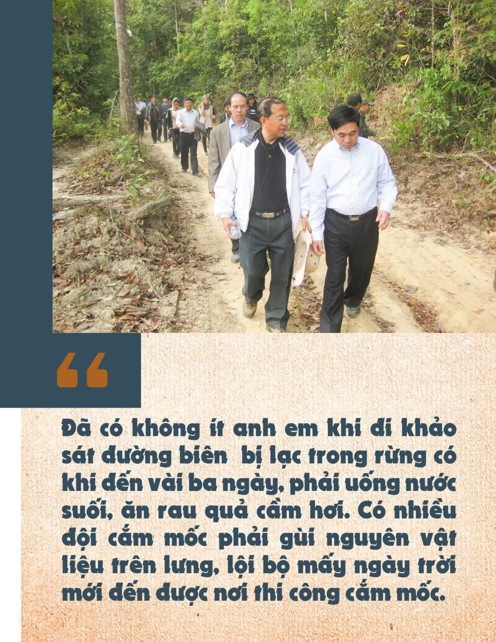 Người làm công tác biên giới, câu chuyện gốc mít đâm chồi và bài toán hai bên cùng thắng Người làm công tác biên giới, câu chuyện gốc mít đâm chồi và bài toán hai bên cùng thắng