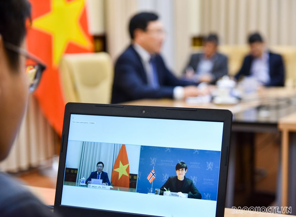 Việt Nam và Na Uy trao đổi khả năng tăng cường hợp tác song phương và đa phương Việt Nam và Na Uy trao đổi khả năng tăng cường hợp tác song phương và đa phương