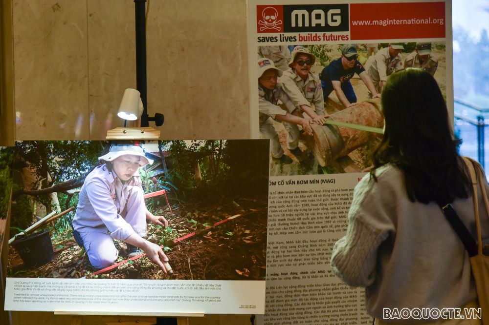 Triển lãm Phụ nữ Việt Nam chung tay vì sự an toàn trên những đất Việt