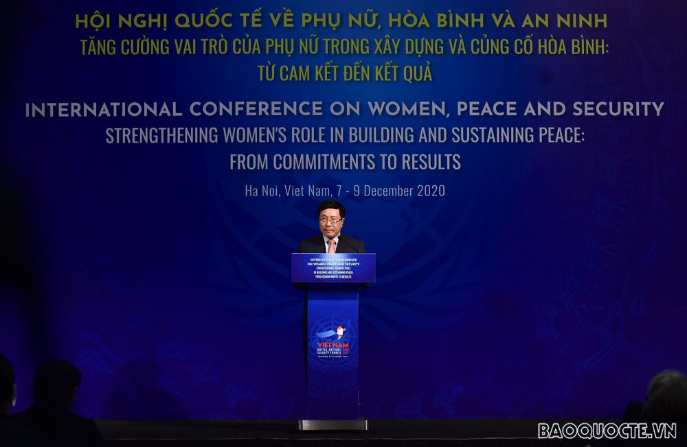 Việt Nam ưu tiên thúc đẩy bình đẳng giới và tăng cường vai trò của phụ nữ trong xây dựng hòa bình Việt Nam ưu tiên thúc đẩy bình đẳng giới và tăng cường vai trò của phụ nữ trong xây dựng hòa bình
