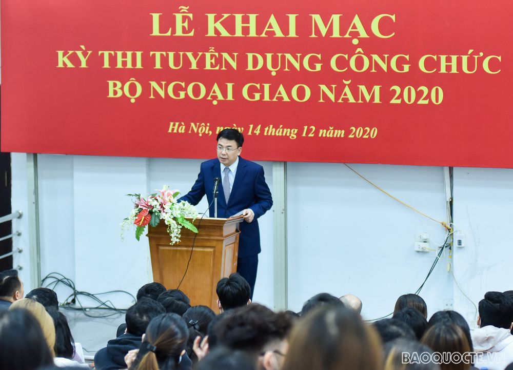 Khai mạc kỳ thi tuyển dụng công chức Bộ Ngoại giao 2020