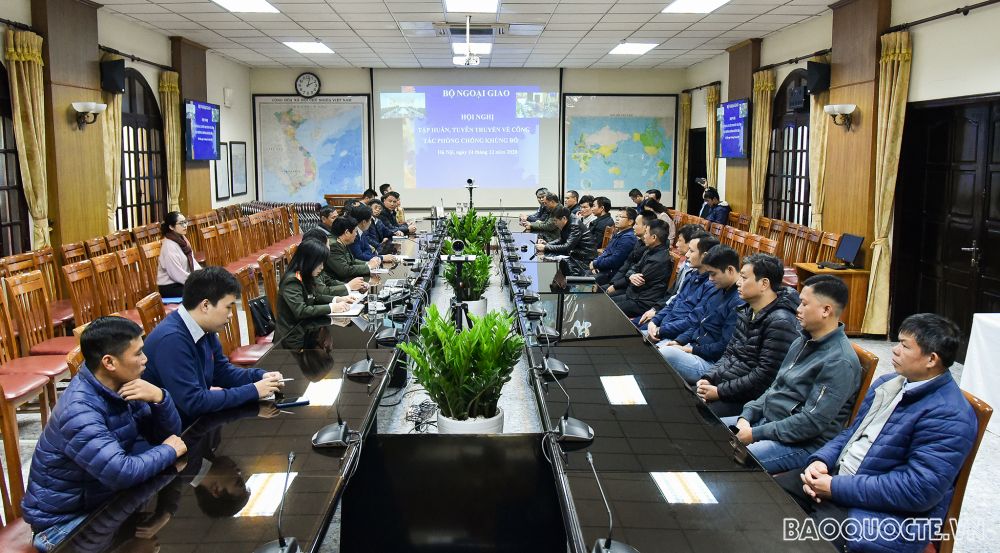 Hội nghị tập huấn, tuyên truyền, phổ biến về công tác phòng, chống khủng bố