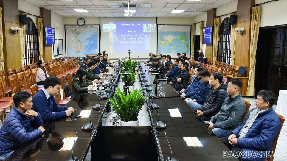 Hội nghị tập huấn, tuyên truyền, phổ biến về công tác phòng, chống khủng bố