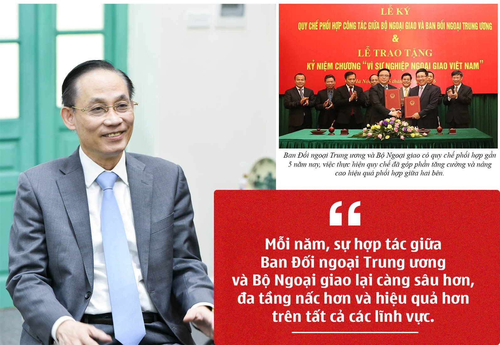 Đối ngoại Đảng: Năm mục tiêu bao trùm và bốn trọng tâm chính