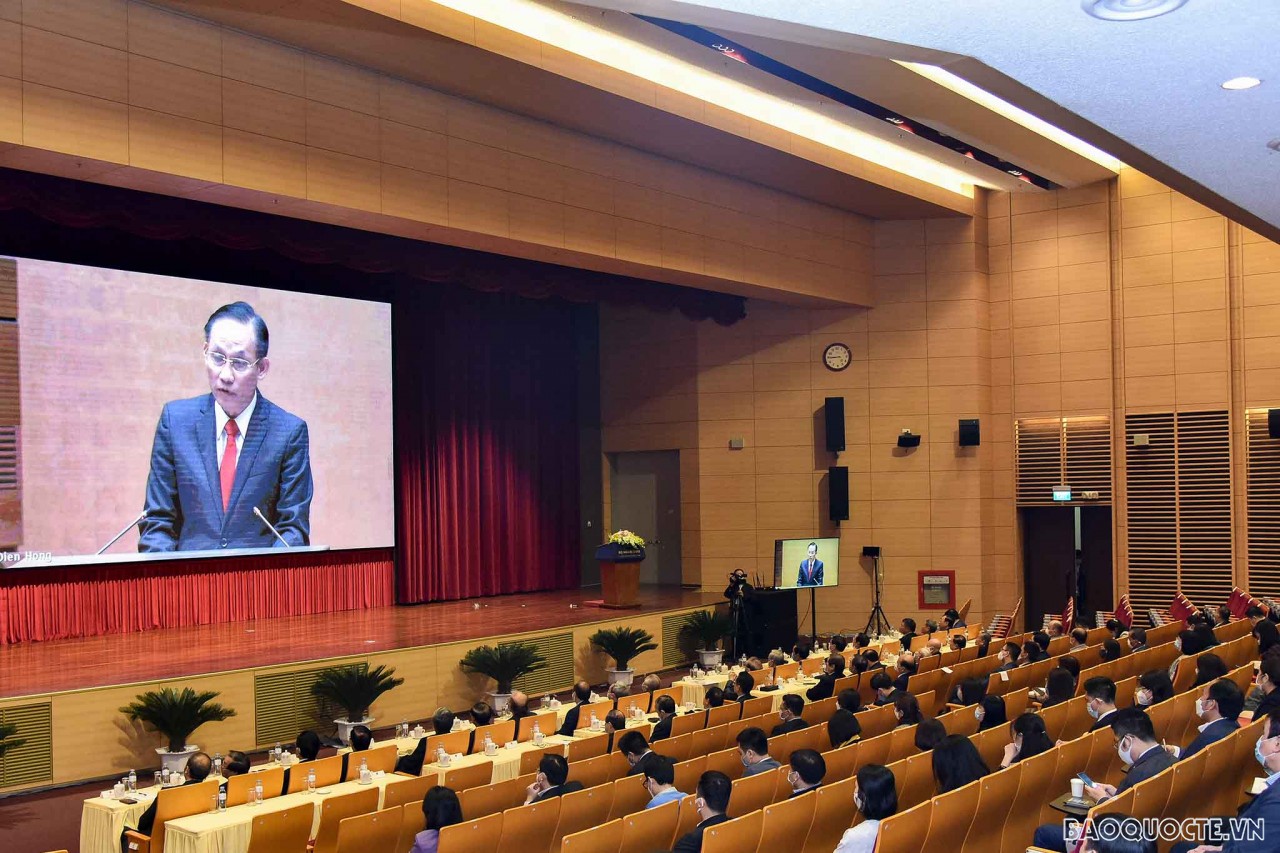 Đang trực tuyến: Hội nghị Đối ngoại toàn quốc triển khai thực hiện Nghị quyết Đại hội XIII của Đảng