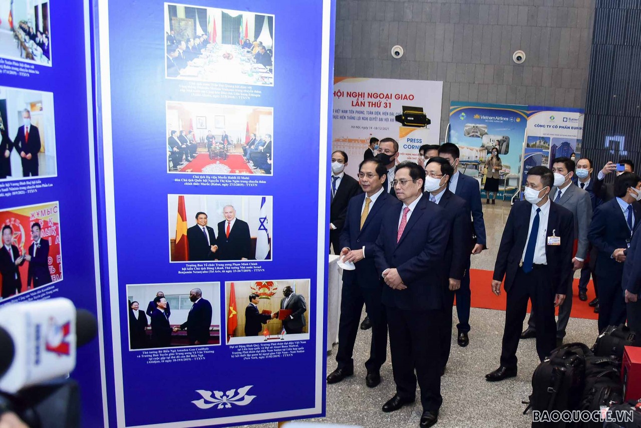 Những hình ảnh tại phiên khai mạc Hội nghị ngoại giao 31