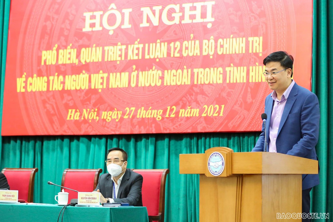 Tạo bước chuyển trong công tác người Việt Nam ở nước ngoài trong tình hình mới