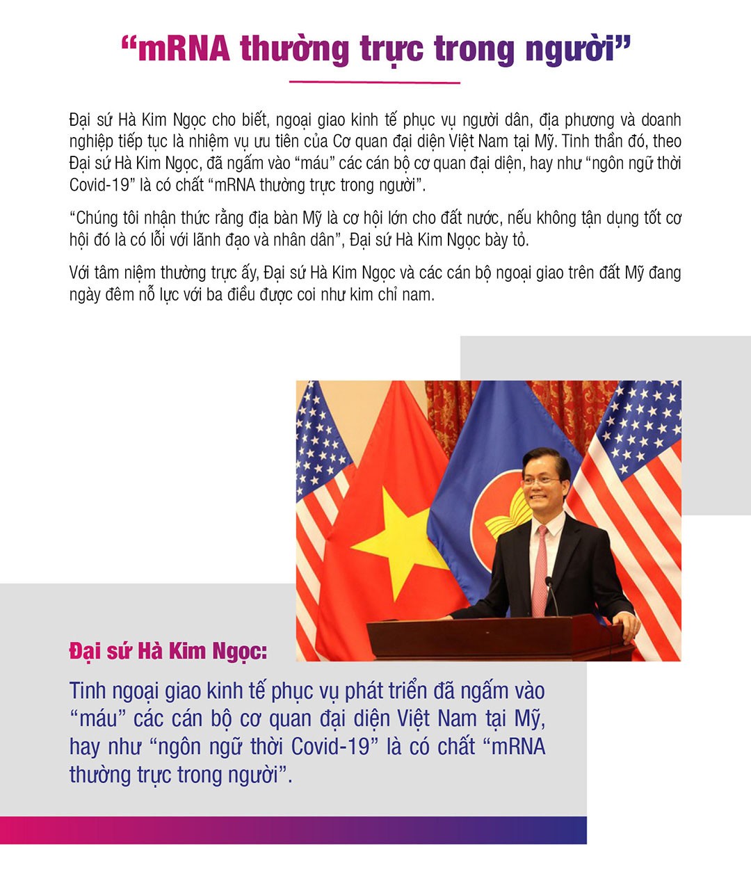 Đại sứ Hà Kim Ngọc