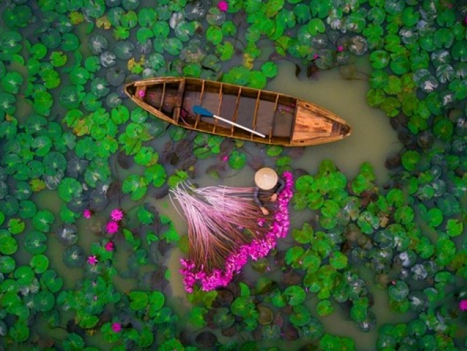 20 bức ảnh chụp từ trên không đẹp nhất năm 2017