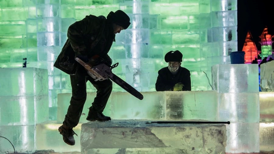 Trung Quốc: Lâu đài như cổ tích tại lễ hội băng lớn nhất thế giới trung quoc lau dai nhu co tich tai le hoi bang lon nhat the gioi