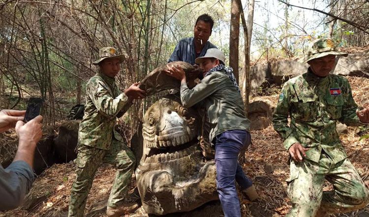 campuchia phat hien buc tuong quai vat bien co xua 1500 nam tuoi