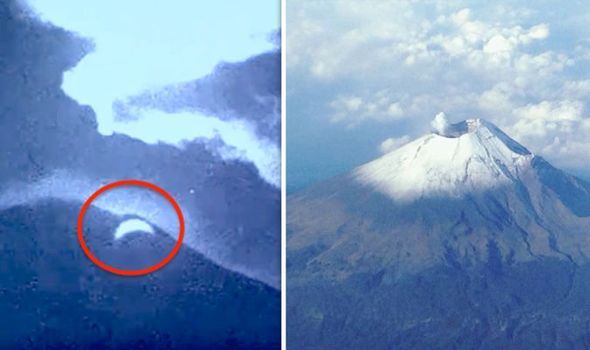 dia bay bi an xuat hien phia tren nui lua moi phun trao