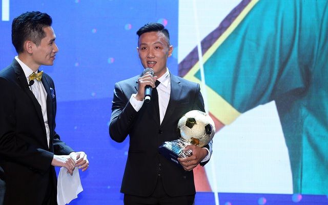 Những khoảnh khắc đẹp tại Gala trao giải Quả bóng vàng Việt Nam 2020