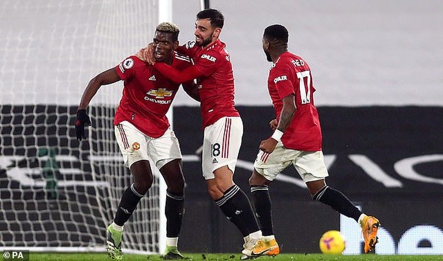 Man Utd thắng Fulham, Paul Pogba nhận mưa lời khen, thuộc nhóm giỏi nhất Premier League lúc này
