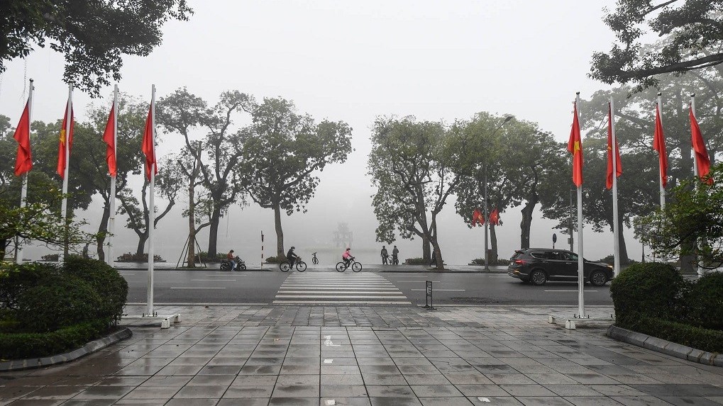 Dự báo thời tiết 10 ngày tới (12-21/2): Bắc Bộ rét đậm, Nam Bộ ngày nắng, đêm mưa dông, có khả năng xảy ra lốc, sét, mưa đá