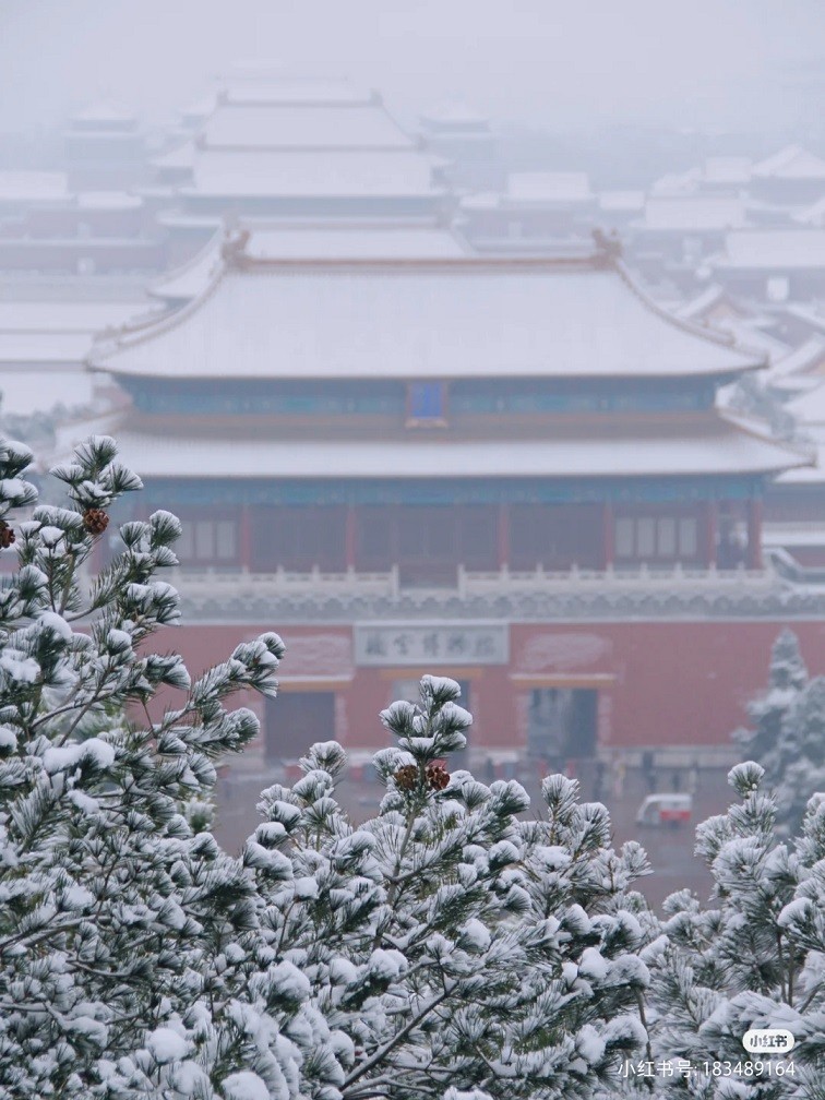 Trung Quốc: Tử Cấm Thành mờ ảo tự cổ tích trong màn tuyết trắng hiếm có