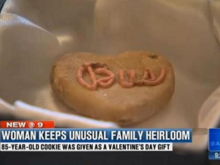 Chiếc bánh quy "sống" gần một thế kỷ