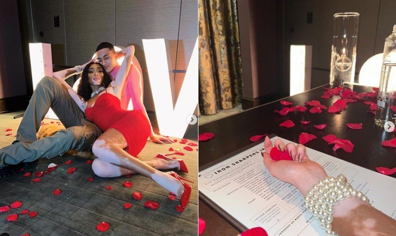 Bạn gái siêu sao Ronaldo và dàn người đẹp thế giới khoe quà ngày Valentine