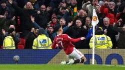 Man Utd trở lại Top 4 Ngoại hạng Anh: Giải cơn khát bàn thắng của Ronaldo, HLV Ralf Rangnick hết lời khen CR7 và De Gea