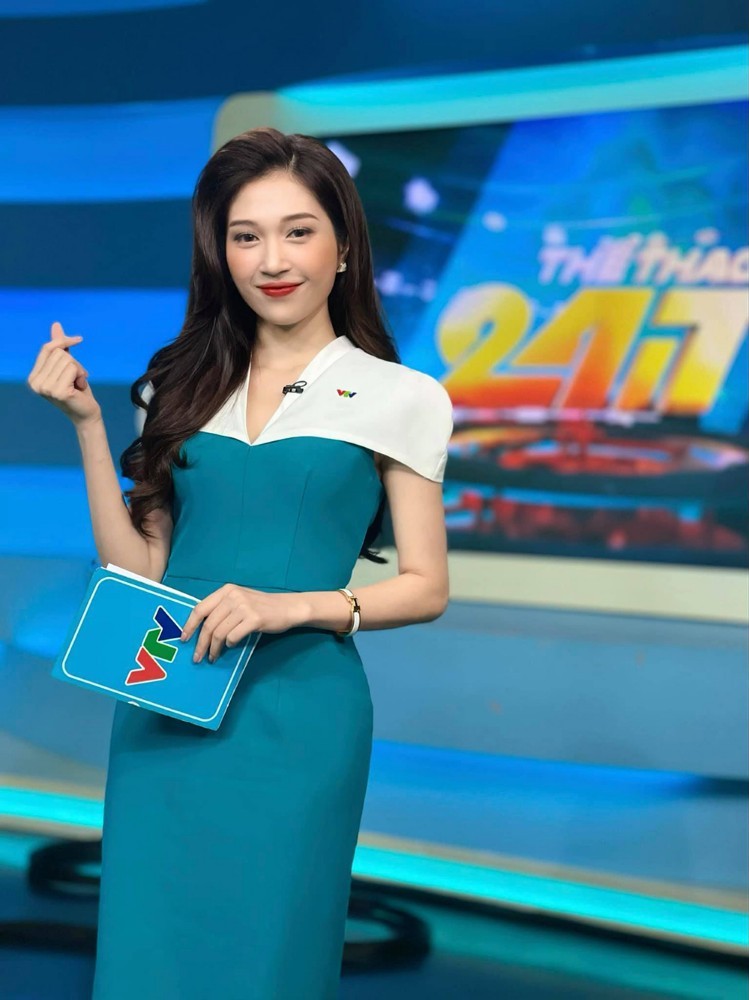 Nhiều người đặt cho cô biệt danh nữ MC thể thao xinh đẹp nhất màn ảnh VTV.