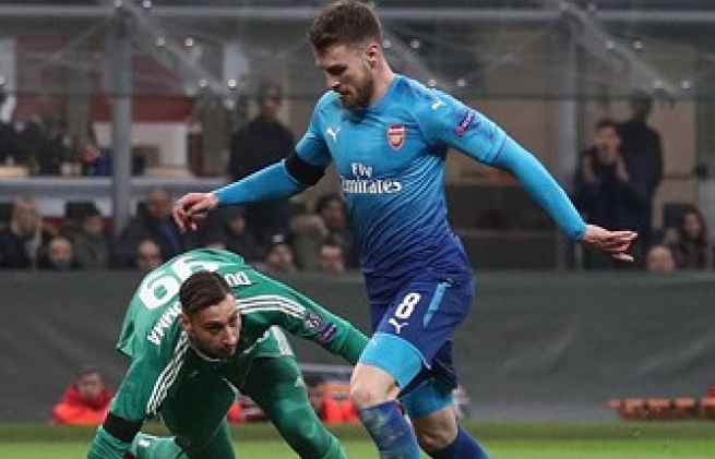 Hạ đẹp AC Milan, Arsenal mở toang cửa vào tứ kết Europa League