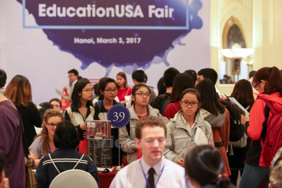 Đại sứ quán Mỹ tổ chức Triển lãm Du học dai su quan my to chuc trien lam du hoc