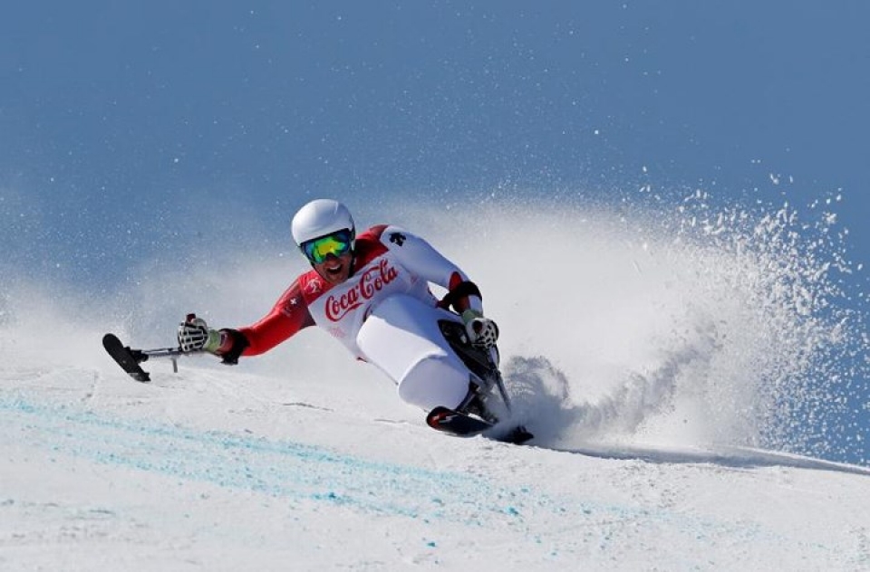 Khoảnh khắc tuyệt đẹp của các VĐV tại Paralympic PyeongChang khoanh khac tuyet dep cua cac vdv tai paralympic pyeongchang