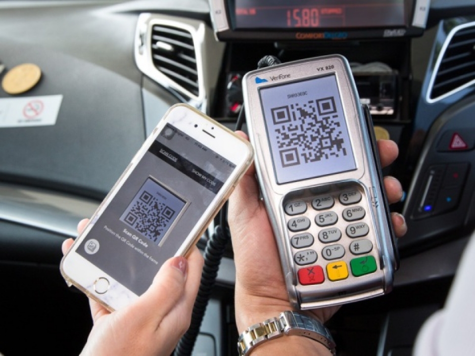vietcombank day manh thanh toan qua ma qr