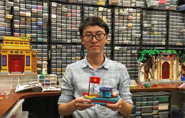 Chàng trai người Việt xếp lego tái hiện cảnh làng quê, đình chùa Việt Nam lên báo Anh Chàng trai người Việt xếp lego tái hiện cảnh làng quê, đình chùa Việt Nam lên báo Anh