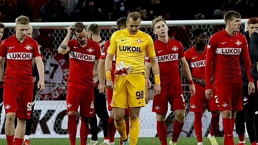 Vòng 1/8 Europa League: UEFA cân nhắc loại CLB Spartak Moscow của Nga