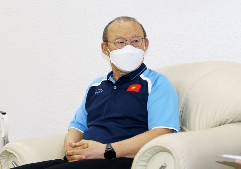 HLV Park Hang Seo nhiễm Covid-19 HLV Park Hang Seo nhiễm Covid-19