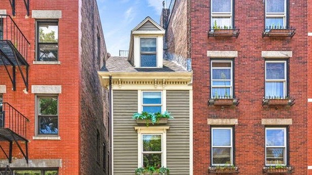 Mỹ: Câu chuyện hài hước về ngôi nhà siêu mỏng ở Boston