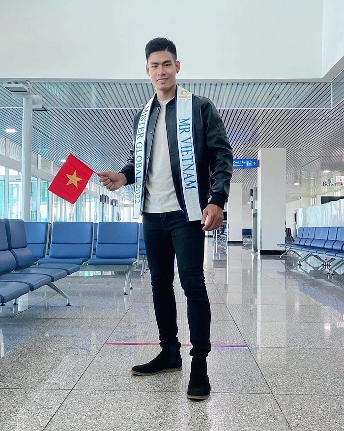 Chân dung Danh Chiếu Linh - Á vương 1 Mister Global 2022