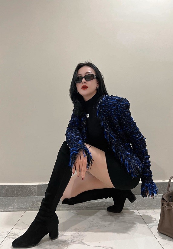 Phương Oanh 'siết cân' về dáng chuẩn sau 'Hương vị tình thân'