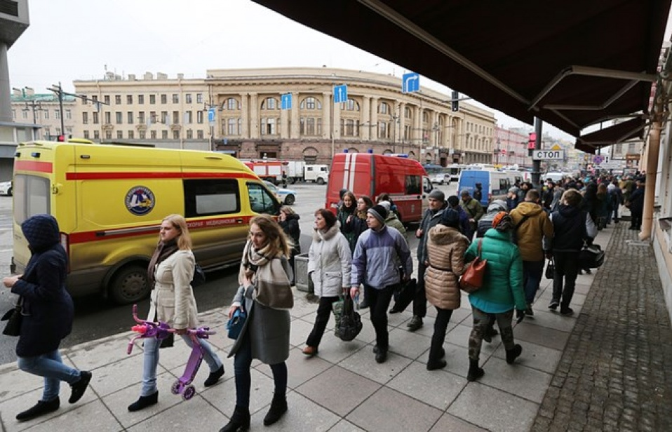 Nga bắt giữ nhiều đối tượng mưu toan tấn công St. Petersburg