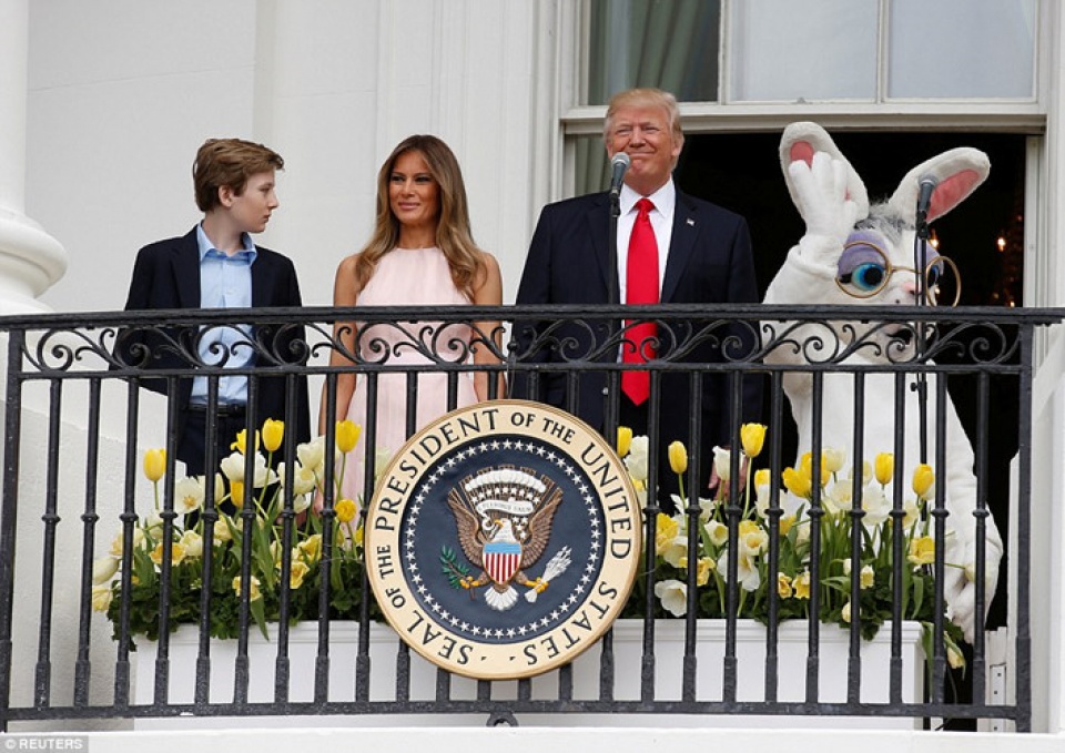 le phuc sinh dau tien cua gia dinh ong trump o nha trang