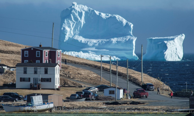 Kỳ vĩ khung cảnh "con hẻm băng trôi"