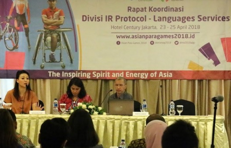 Indonesia chuẩn bị cho Đại hội Thể thao Người khuyết tật châu Á