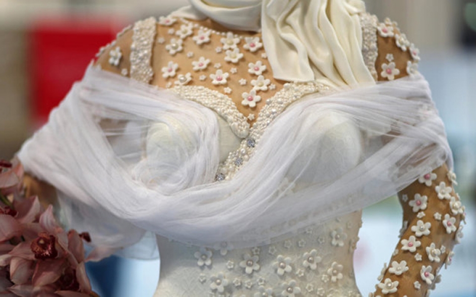 Chiếc bánh cưới triệu USD ở Dubai có gì đặc biệt? chiec banh cuoi trieu usd o dubai co gi dac biet